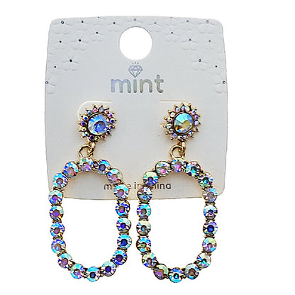 Aurora Oval Earring