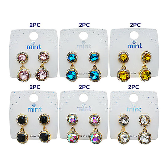 Crystal Halo Earring