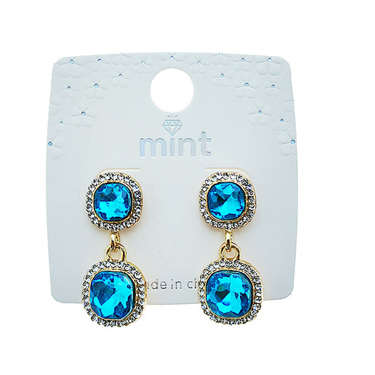 Crystal Halo Earring