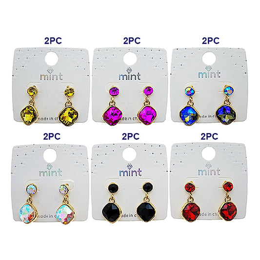 Crystal Dangle Earring