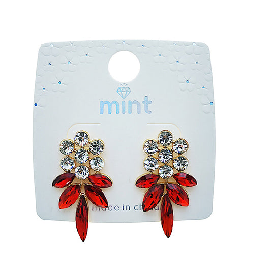 JAE49451 - Vintage Crystal Post Earring
