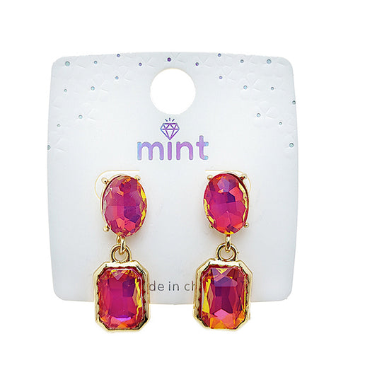 Pastel Crystal Earring