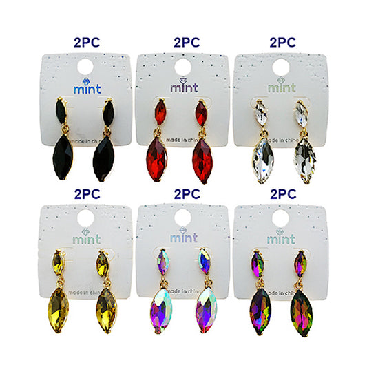 JAE49457 - Marquise Crystal Earring