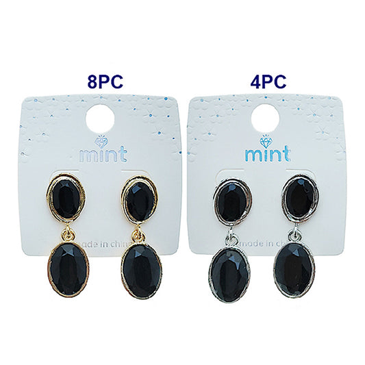 JAE49469BK - Black Drop Earring