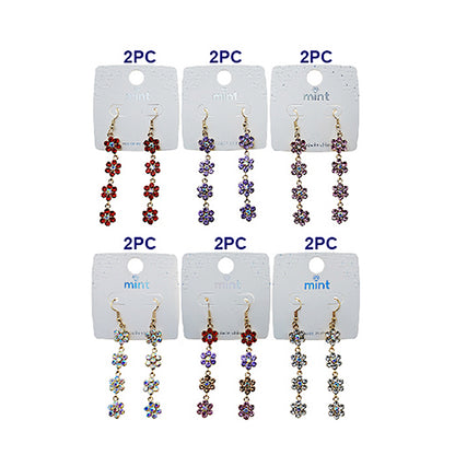 JAE49484 - Flower Cascade Earring