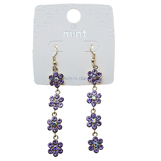 JAE49484 - Flower Cascade Earring