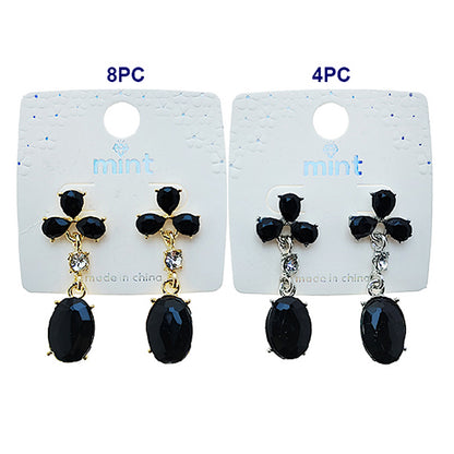 Black Drop Earring