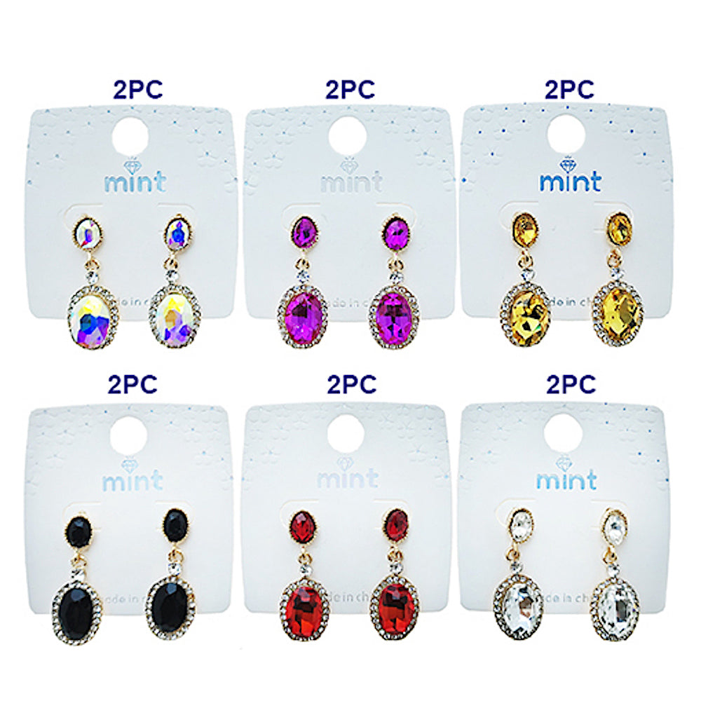 Crystal Halo Earring