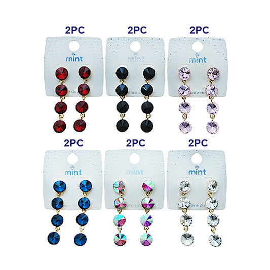 JAE49615 - Crystal Drop Earring