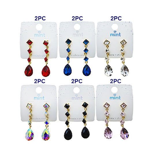 JAE49618 - Crystal Drop Earring