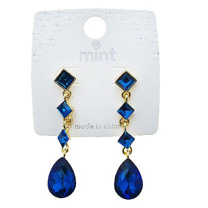 Crystal Teardrop Earring