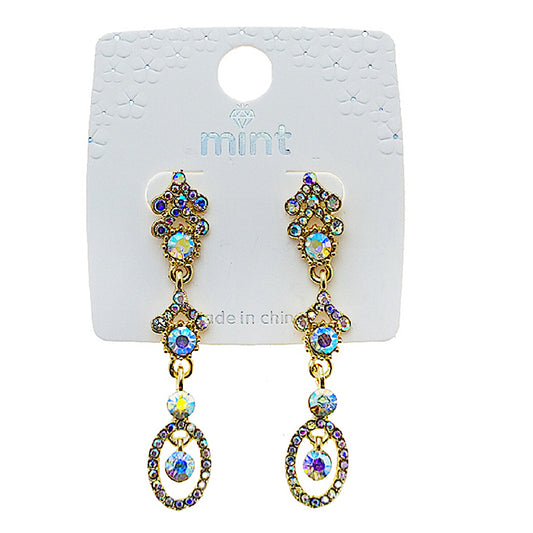 Vintage Rhinestone Statement Earring