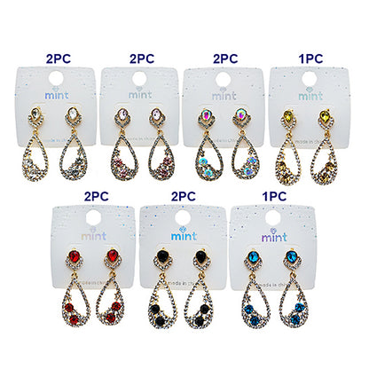 JAE49623 - Vintage Rhinestone Earring