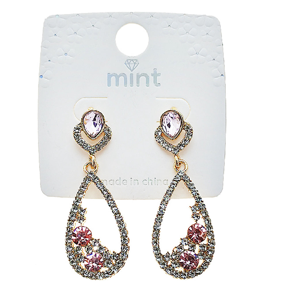JAE49623 - Vintage Rhinestone Earring