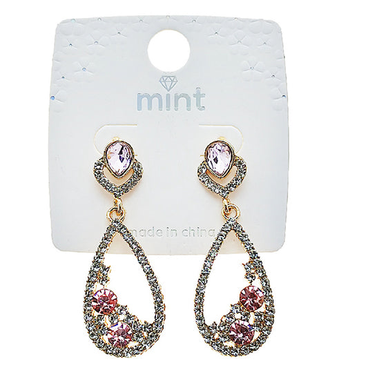 JAE49623 - Vintage Rhinestone Earring