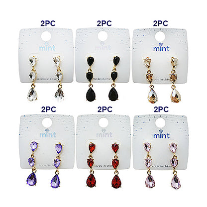 Crystal Drop Earring