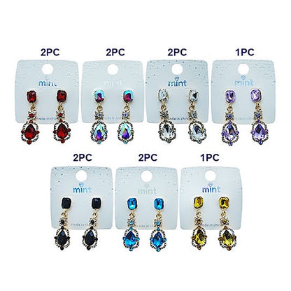 Vintage Crystal Drop Earring