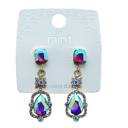 Vintage Crystal Drop Earring
