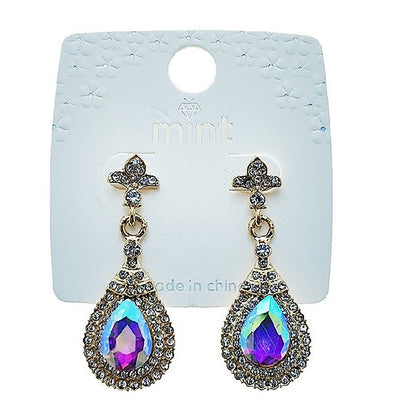 Vintage Crystal Drop Earring