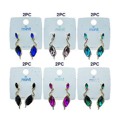 Crystal Twist Earring