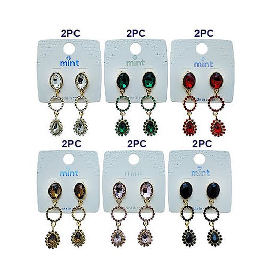 Rhinestone Crystal Drop Earring