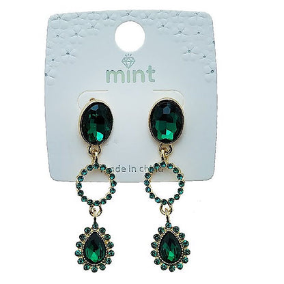 Rhinestone Crystal Drop Earring