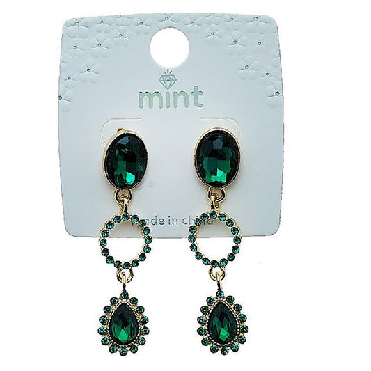 Rhinestone Crystal Drop Earring