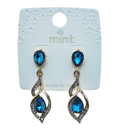 Vintage Twist Crystal Earring