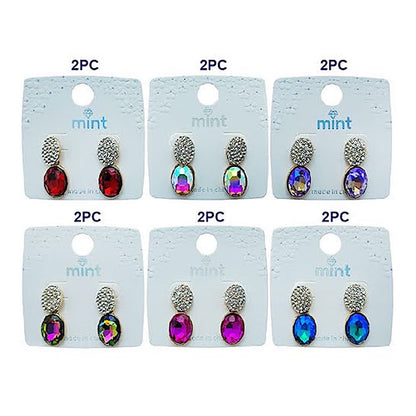 Pavé Rhinestone & Crystal Earring