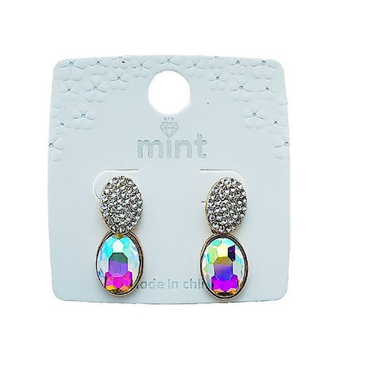 Pavé Rhinestone & Crystal Earring