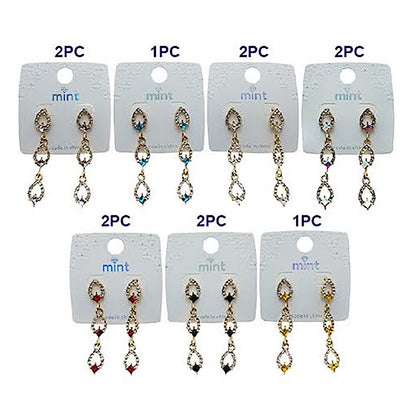 Teardrop Rhinestone Earring