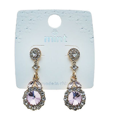 Rivoli Cut Crystal Earring