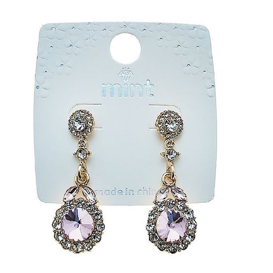 Rivoli Cut Crystal Earring