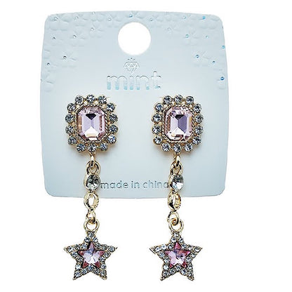 Star Droplet Statement Earring