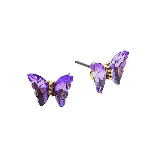 JAE49912 - Butterfly Stud Earrings