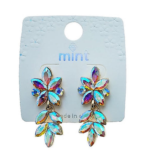 Crystal Marquise Statement Earring