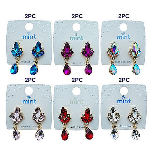 Crystal Marquise Statement Earring