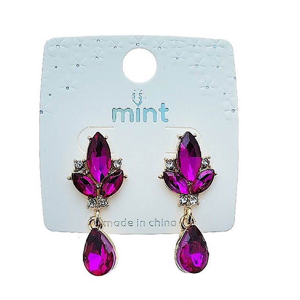 Crystal Marquise Statement Earring