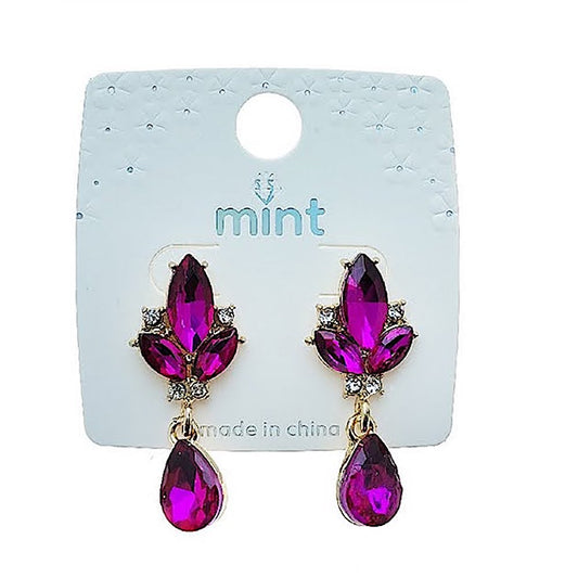 Crystal Marquise Statement Earring