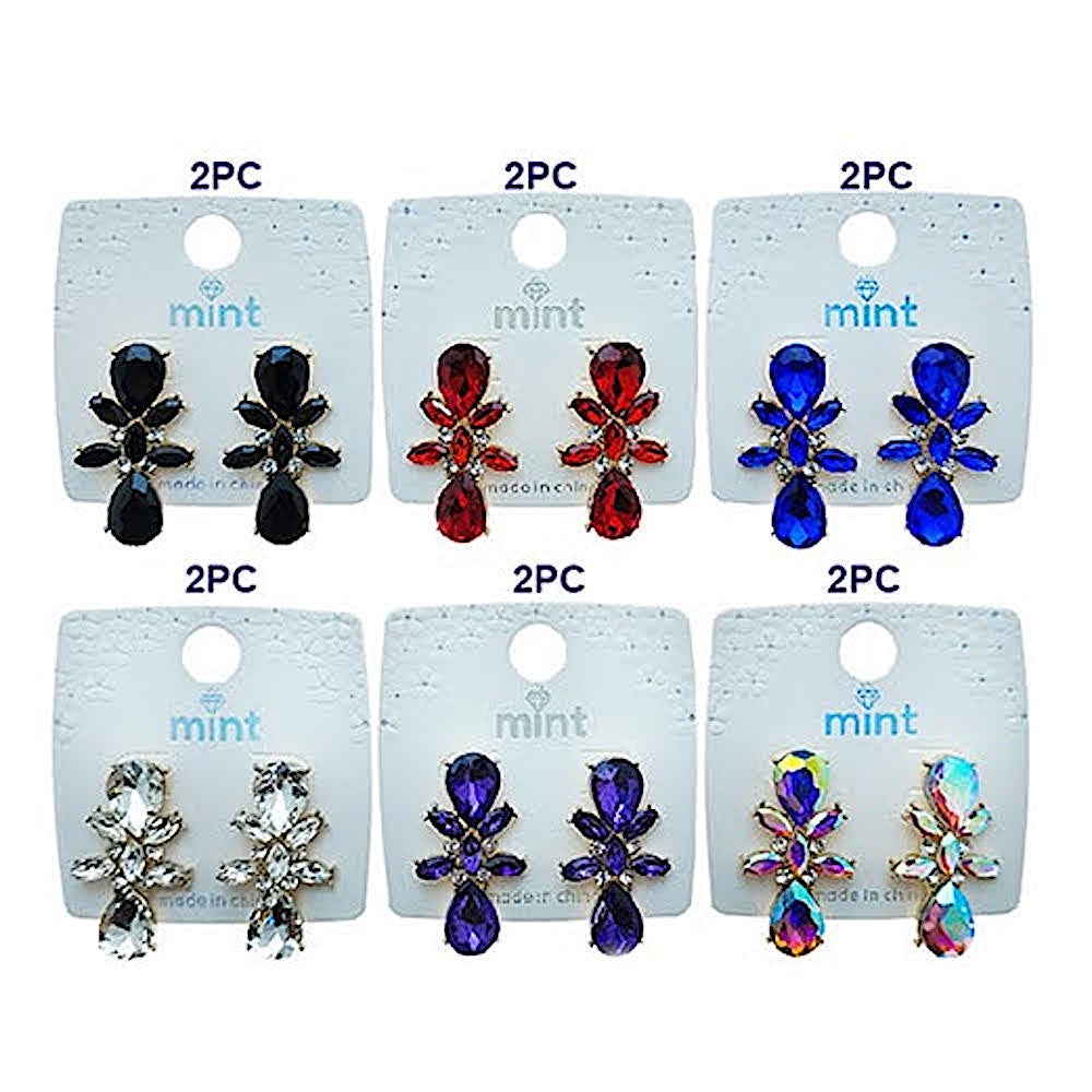 Vintage Crystal Statement Earring