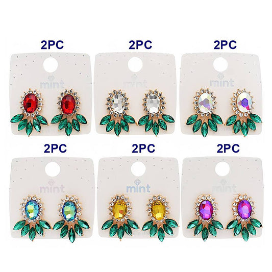 Crystal Halo Statement Earring