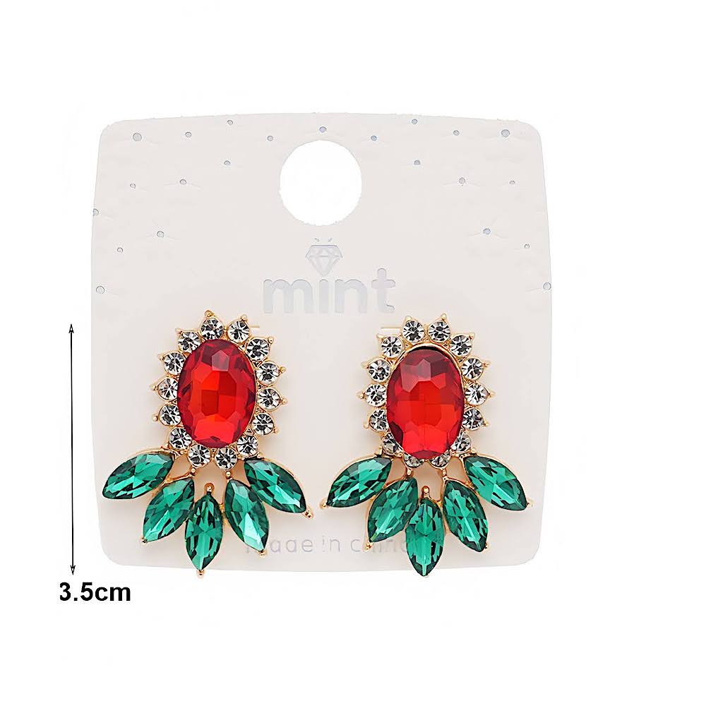 Crystal Halo Statement Earring