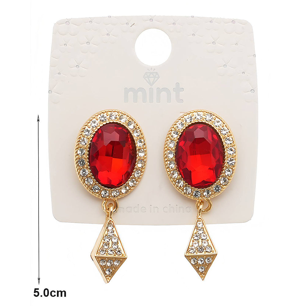 Vintage Crystal & Rhinestone Drop Earring