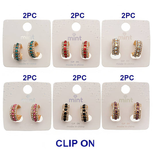 Clip On Hoop Earring