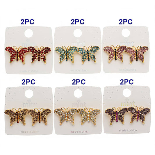 Pavé Butterfly Statement Earring