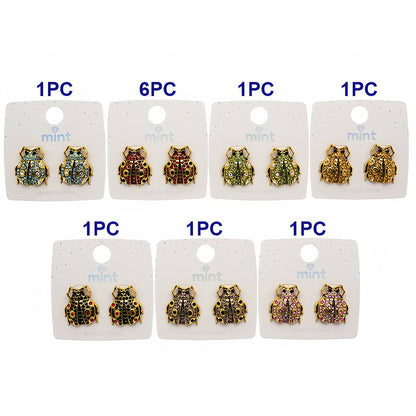 Vintage Pavé Ladybug Earring