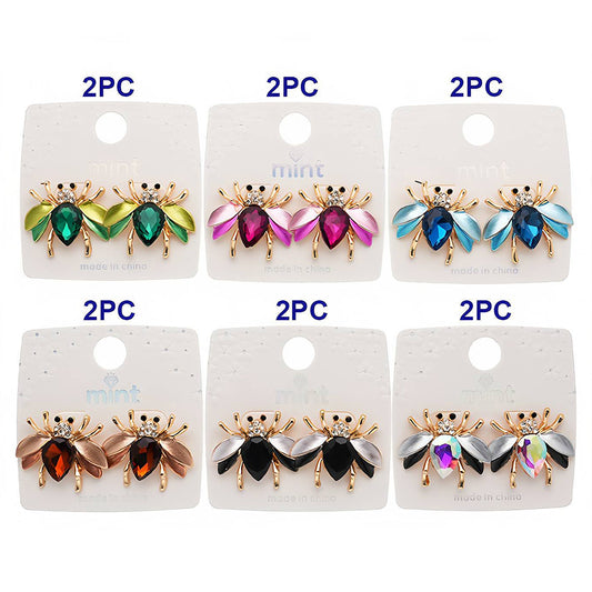 Painted Wing Honey Bee Earring
