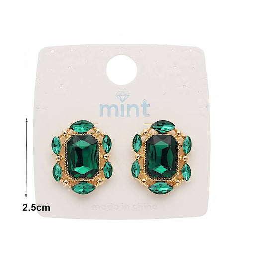 Crystal Cluster Earring