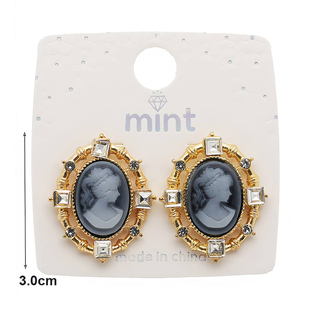 Victorian Lady Cameo Earring