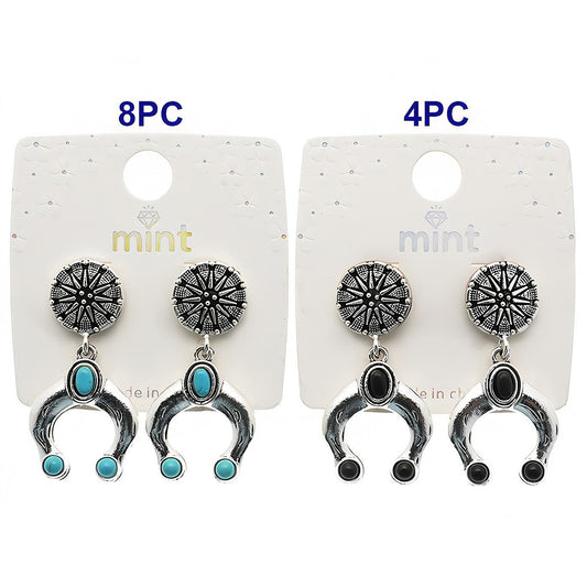 Western Style Turquoise Earring